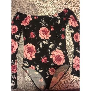 Off the shoulder bodysuit